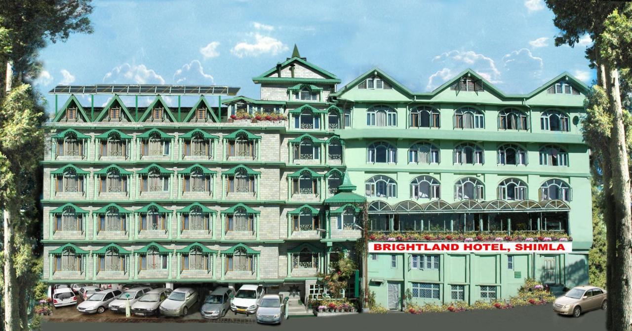 Brightland Hotel Shimla Exterior foto